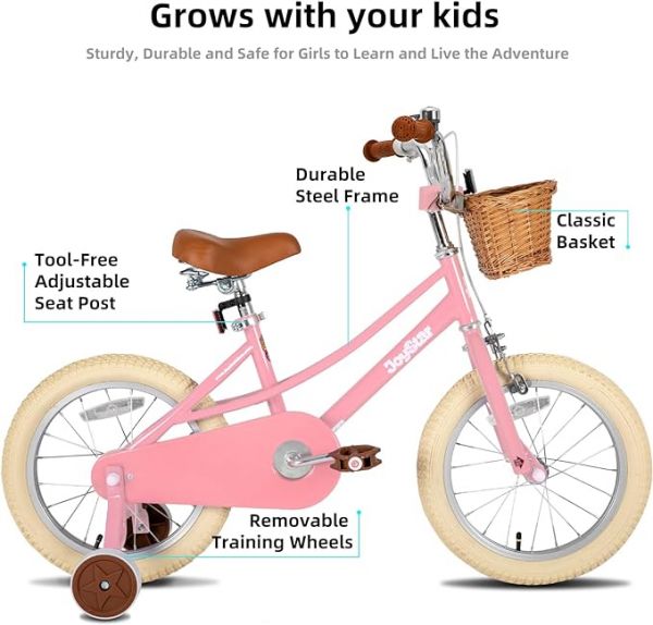 JOYSTAR Girls Bike for 2-12 Years Old Toddlers and Kids