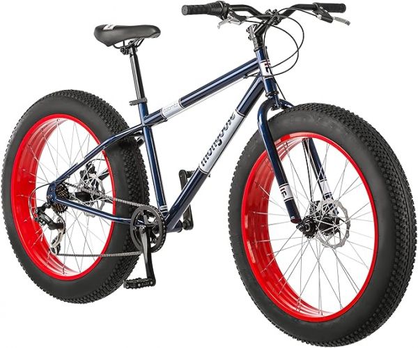 Mongoose Dolomite Fat Tire Mountain Bike, for Adult Men Women