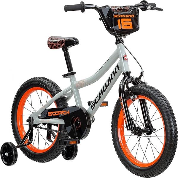 Schwinn Scorch BMX Style Kids Bike, For Boys and Girls Ages 3-7 Years