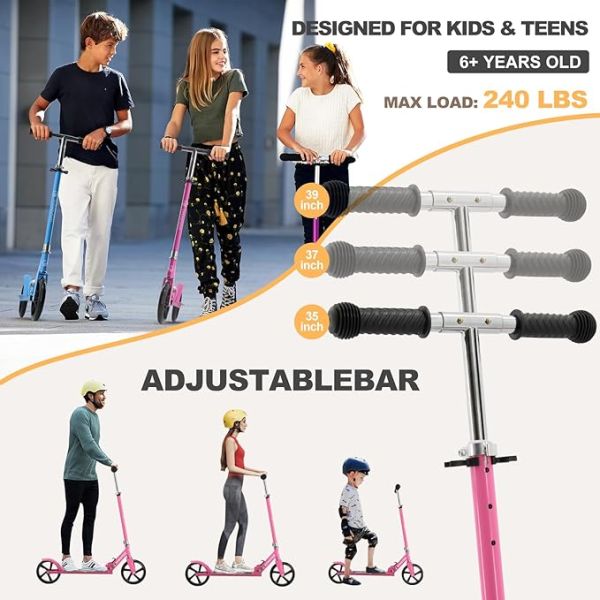 TikoiGou Kick Scooter for Kids