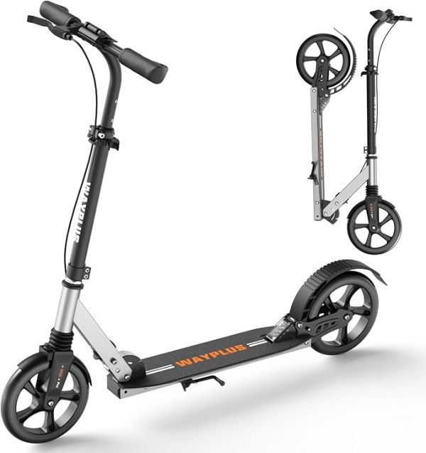 WAYPLUS Kick Scooter for Ages 6