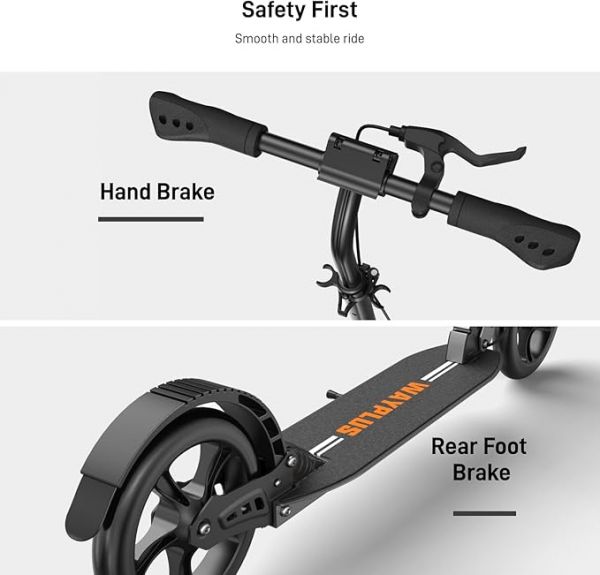 WAYPLUS Kick Scooter for Ages 6